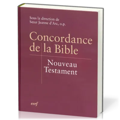 Concordance de la Bible - Nouveau Testament