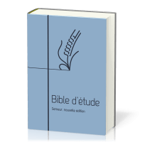 Bible d'étude Semeur 2015, bleu clair - couverture souple, vivella