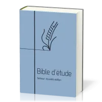Bible d'étude Semeur 2015, bleu clair - couverture souple, vivella