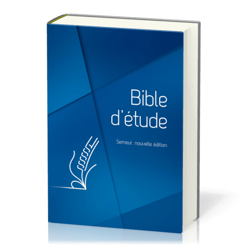 Bible d'étude Semeur 2015, bleue - couverture rigide