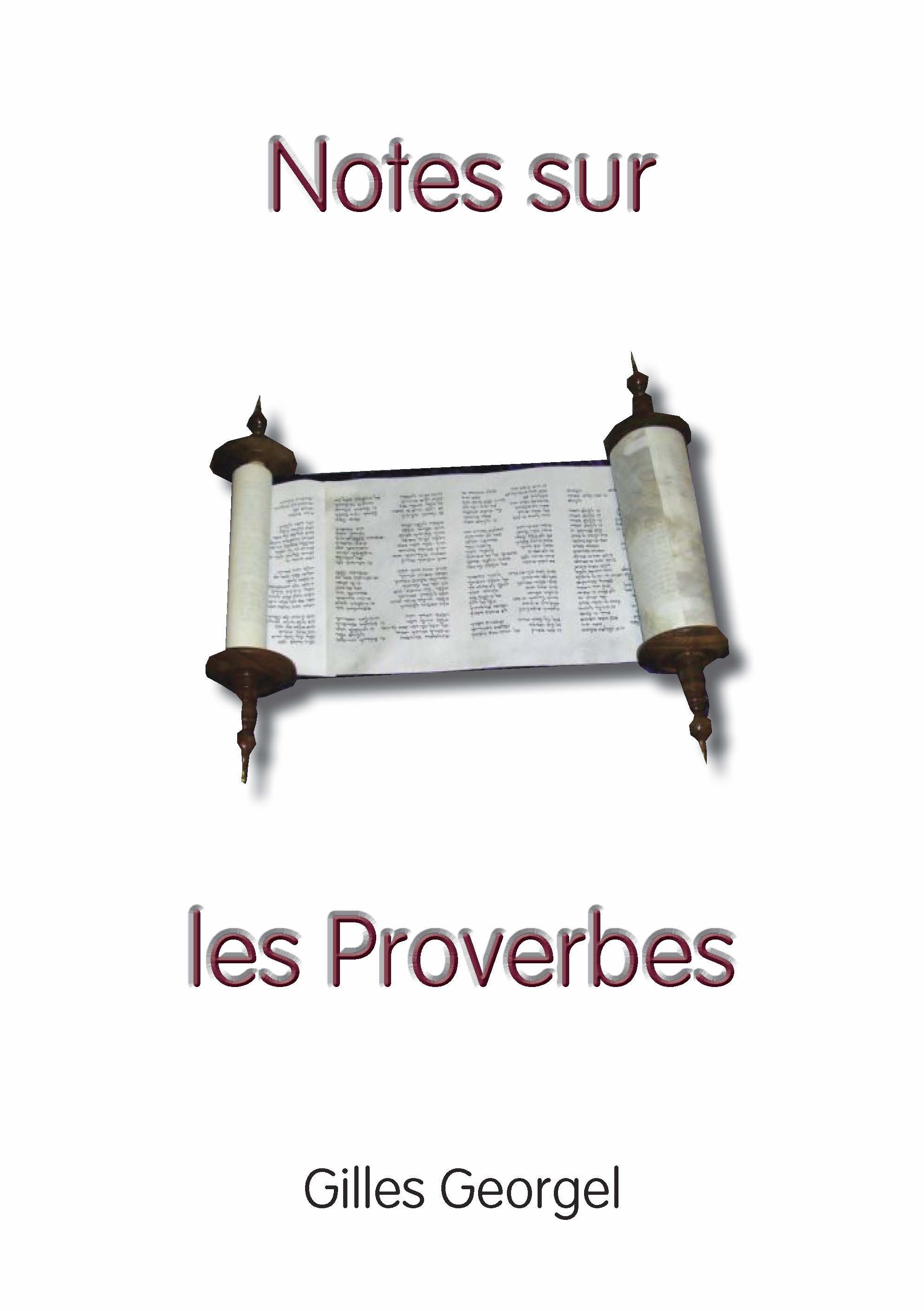 Notes sur les Proverbes - Pdf