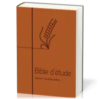 Bible d'étude Semeur 2015, marron - couverture souple, vivella