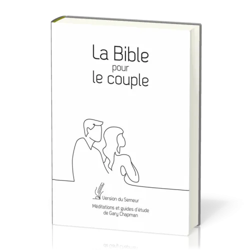 Bible pour le couple Semeur 2015, blanche - couverture rigide, tranche or
