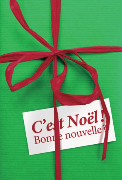 C'est Noël ! Bonne nouvelle ?-Traité pour adultes - Lot de 10