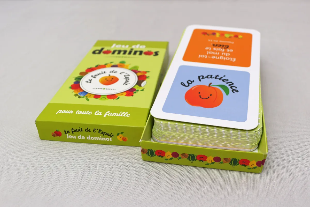 Jeu de dominos : le fruit de l'Esprit