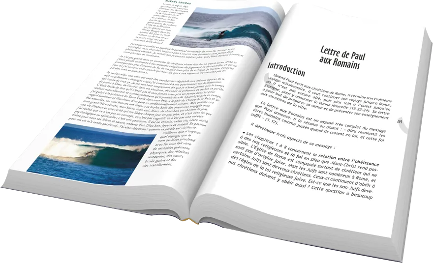 Nouveau Testament la Bible des surfeurs, en français fondamental - couverture souple, compact,...