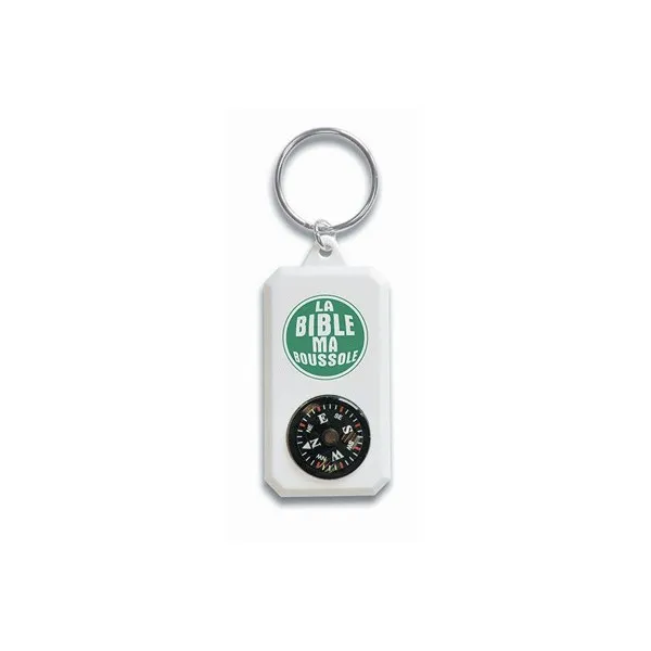 Porte-clés boussole