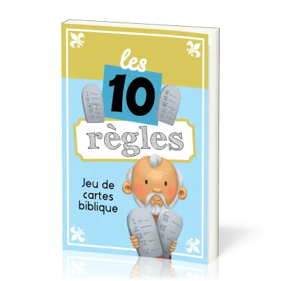 10 règles (Les) - Jeu de cartes biblique sur les 10 commandements