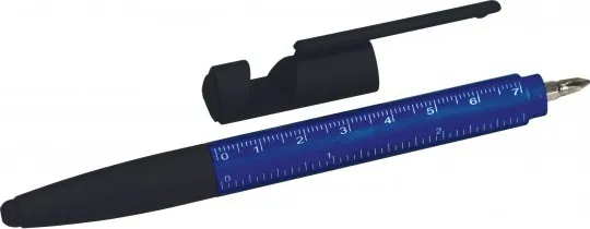 Stylo 7 fonctions "Tony" - bleur, noir, rouge ou vert