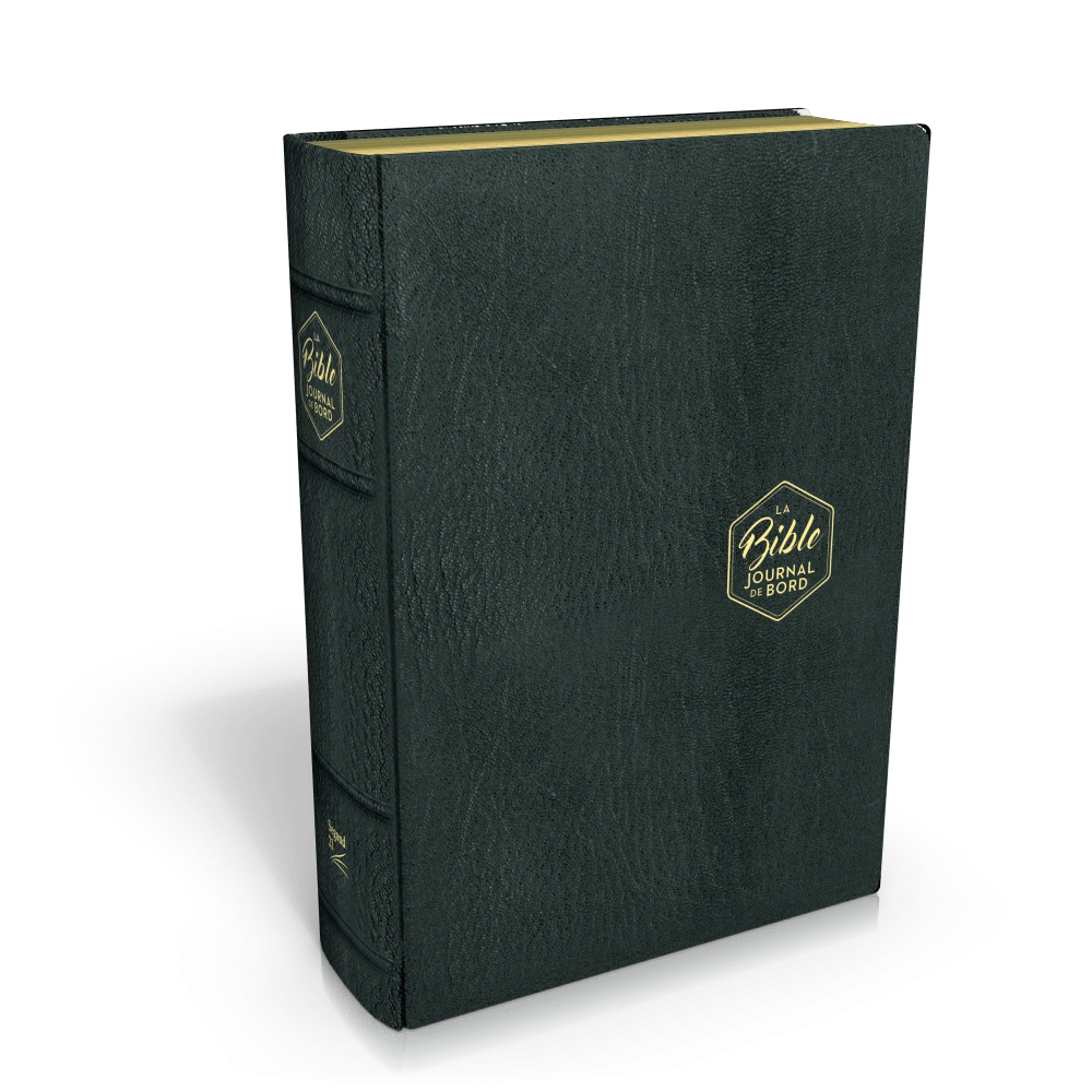 Bible Segond 21, Journal de bord, noire - couverture souple, cuir véritable
