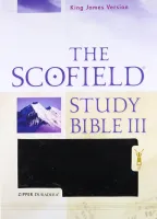 Anglais, Scofield Study Bible KJV - Bible d'étude Scofield KJV, similicuir, noir, fermeture éclair