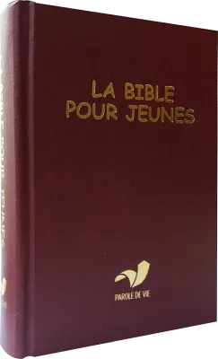 Bible pour les jeunes, Parole de Vie, compacte, bordeaux (La) - couverture rigide, avec livres...