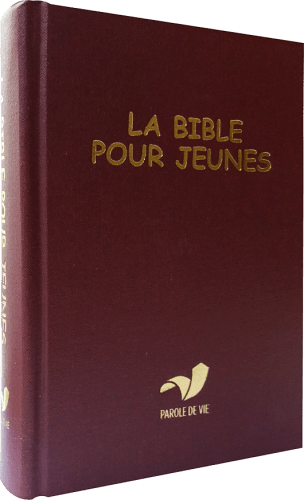 Bible pour les jeunes, Parole de Vie, compacte, bordeaux (La) - couverture rigide, avec livres...