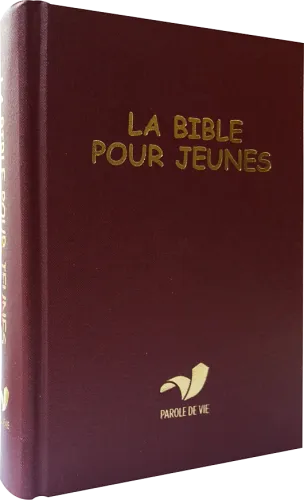 Bible pour les jeunes, Parole de Vie, compacte, bordeaux (La) - couverture rigide, avec livres...