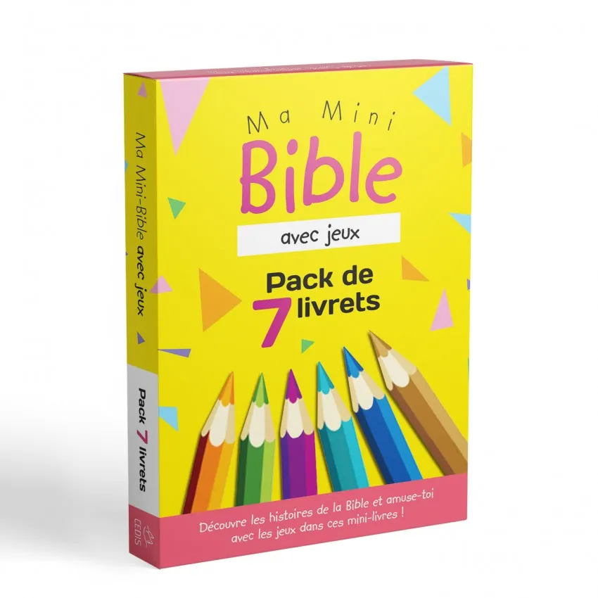 Ma mini Bible - pack 7 livrets avec jeux