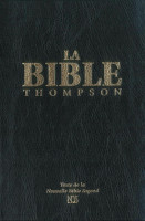 Bible d'étude Thompson NBS, noire, - couverture rigide, tranche or