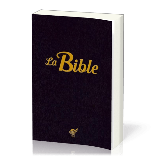 Bible Segond 1910 , brochée, noire - nouvelle édition de la Bible Vie, compacte, paroles de Jésus...