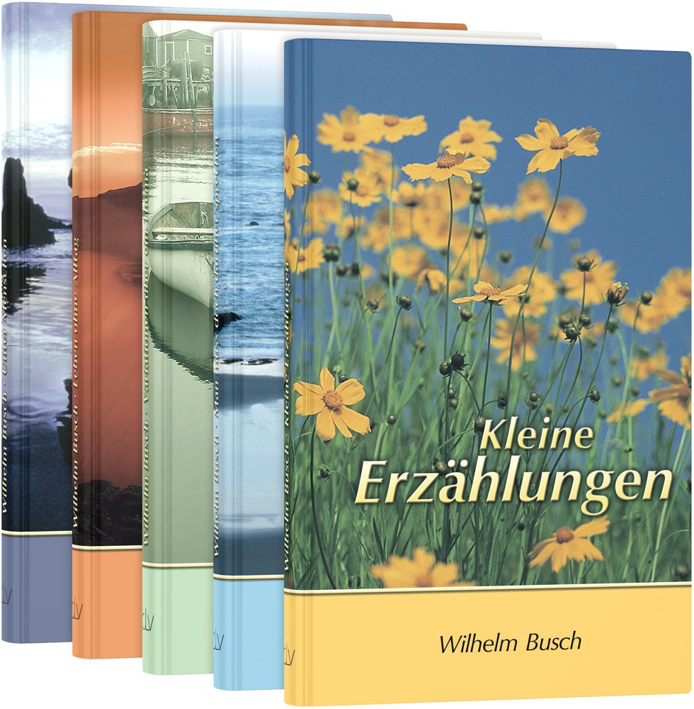 Buchpaket Wilhelm Buschs »Kleine Erzählungen« - (5 Bände)