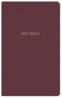 Anglais, Bible, NKJV, Gift & Award, similicuir, bordeaux