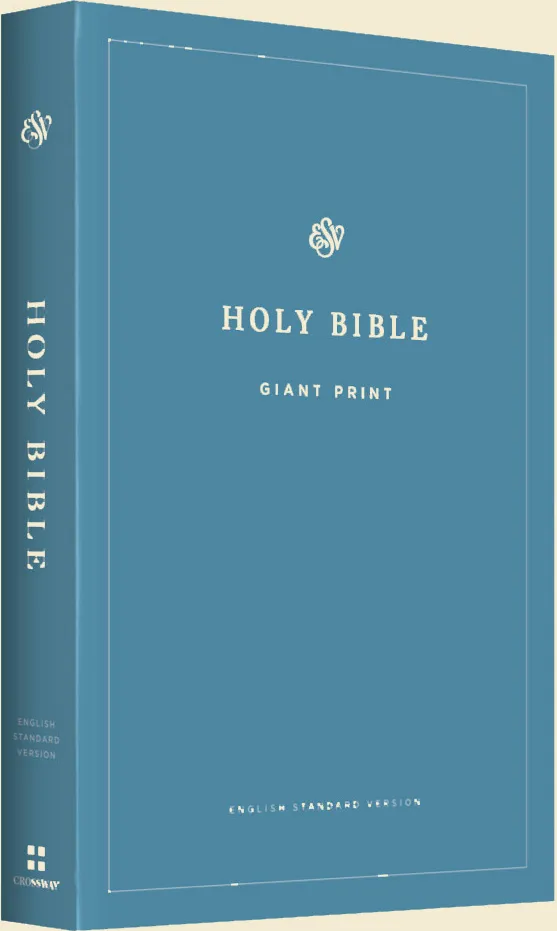 Anglais, Bible, Englisg Standard Version - ESV, gros caractères, paperback