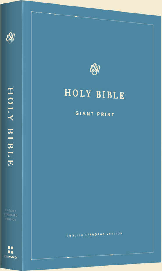 Anglais, Bible ESV - gros caractères, paperback
