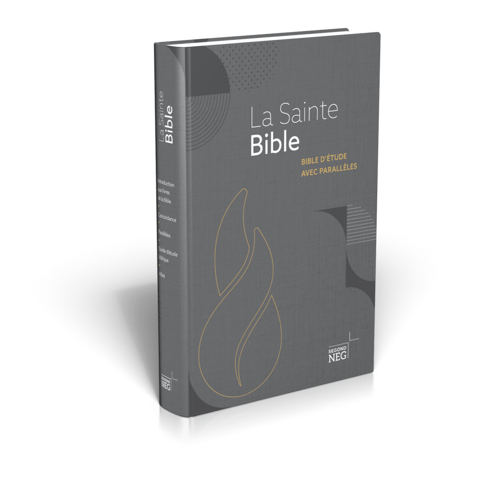 Bible d'étude Segond NEG à parallèles, illustrée - couverture rigide