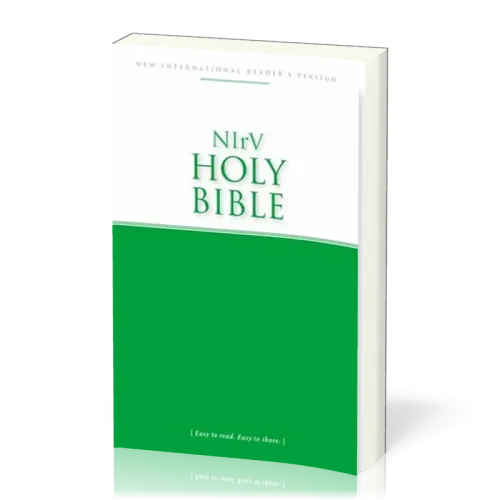 Englisch, Bibel New International Reader's  Version, broschiert, zweifarbig weiss/grün
