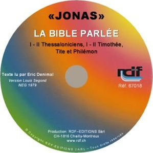 1&2 Thessaloniciens, 1&2 Timothée, Tite, Philémon, Segond NEG - [CD audio] La Bible parlée