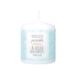 Bougie Mot d'ordre 2020