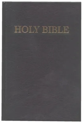 Anglais, Bible King James Version, gros caractères - Comfort Text, noir [King James Version]