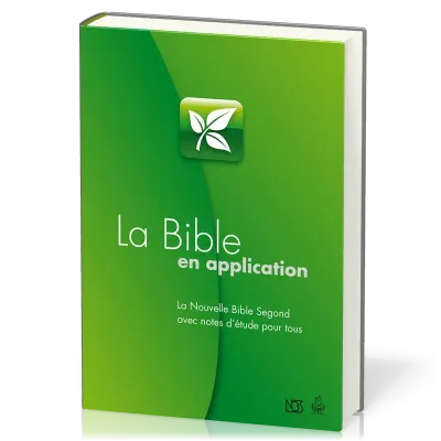 Bible d'étude NBS, La Bible en application - grand format, verte, couverture rigide