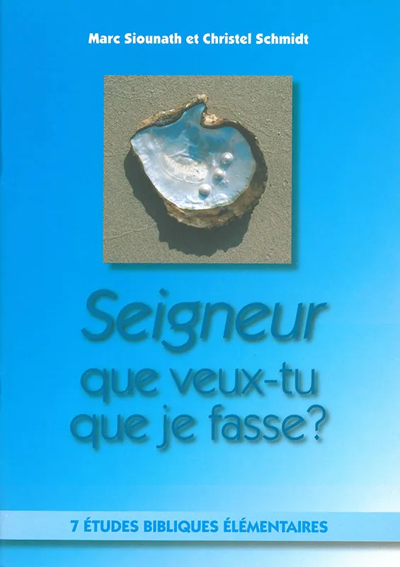 Seigneur que veux-tu que je fasse? - 7 études bibliques élémentaires - ePub