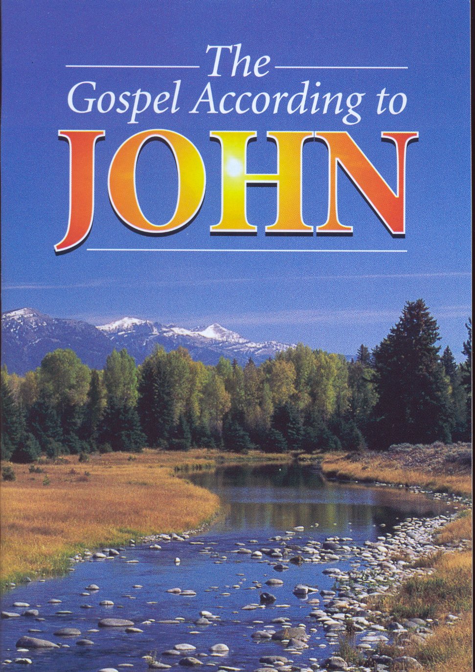 Anglais, Évangile selon Jean, King James Version - KJV Gospel According to John