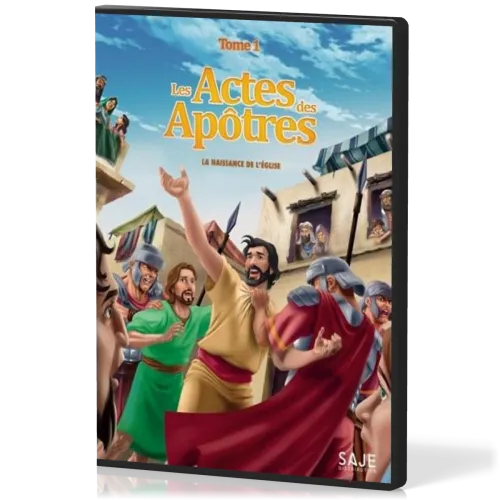 Actes des apôtres, tome 1 - La Naissance de l'Église [DVD animation]
