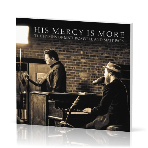 His Mercy Is More - [CD, 2019] Live