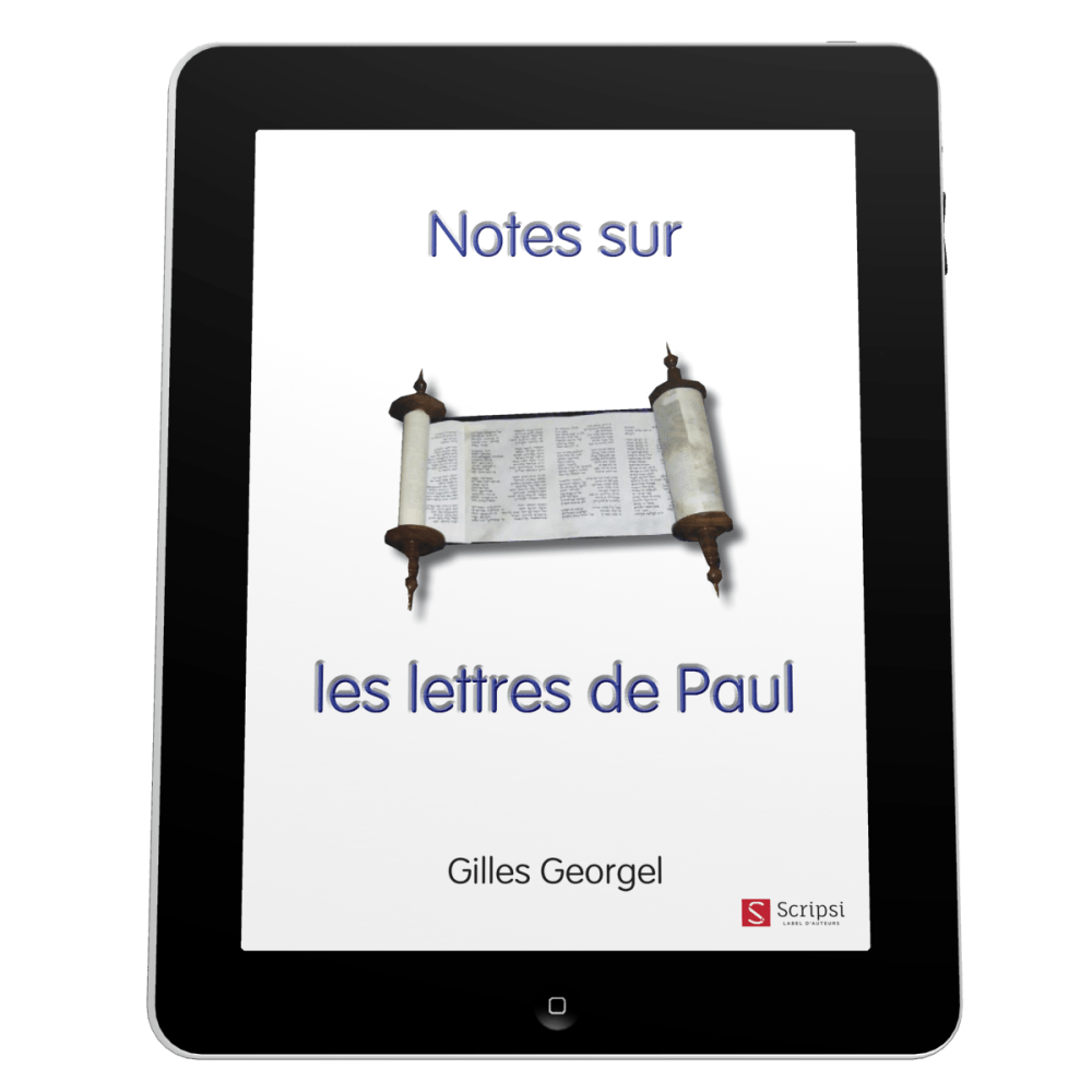 Notes sur les lettres de Paul - EBOOK