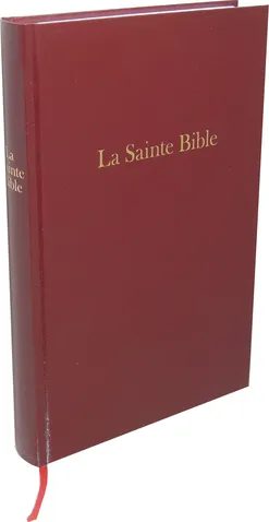 Bible Darby, format moyen, grenat - couverture rigide, skyvertex
