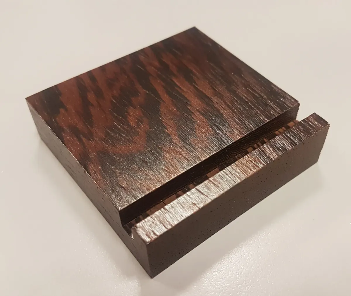 Pieds en bois pour ardoise - Wengé
