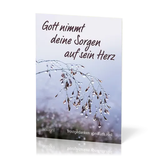 Gott nimmt deine Sorgen auf sein Herz - Maxi - Grussheft