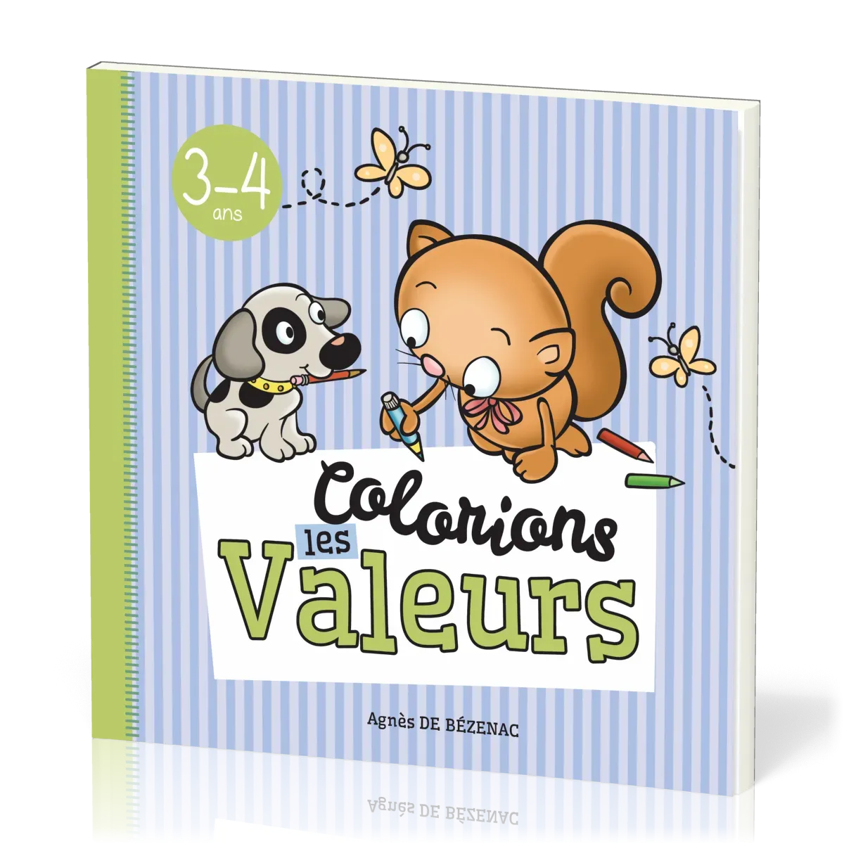 Colorions les valeurs - âge: 3-4 ans