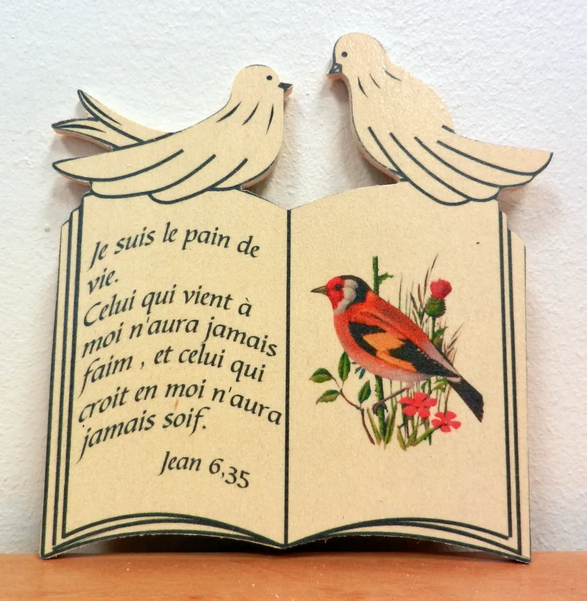 Bois livret, Je suis le pain de vie […] - Jean 6.35