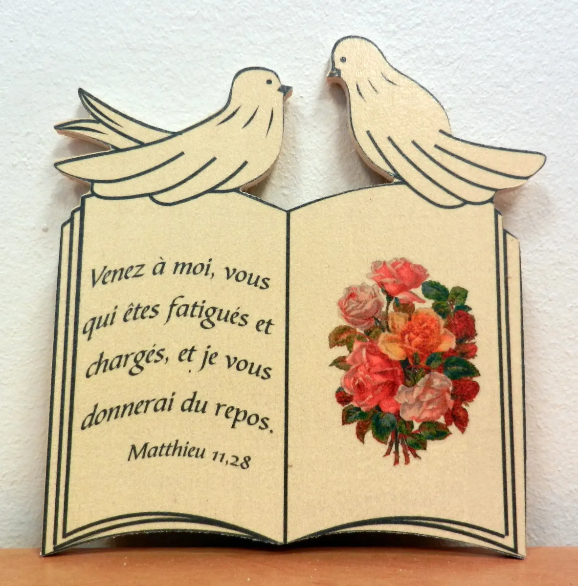 Bois livret, Matthieu 11:28