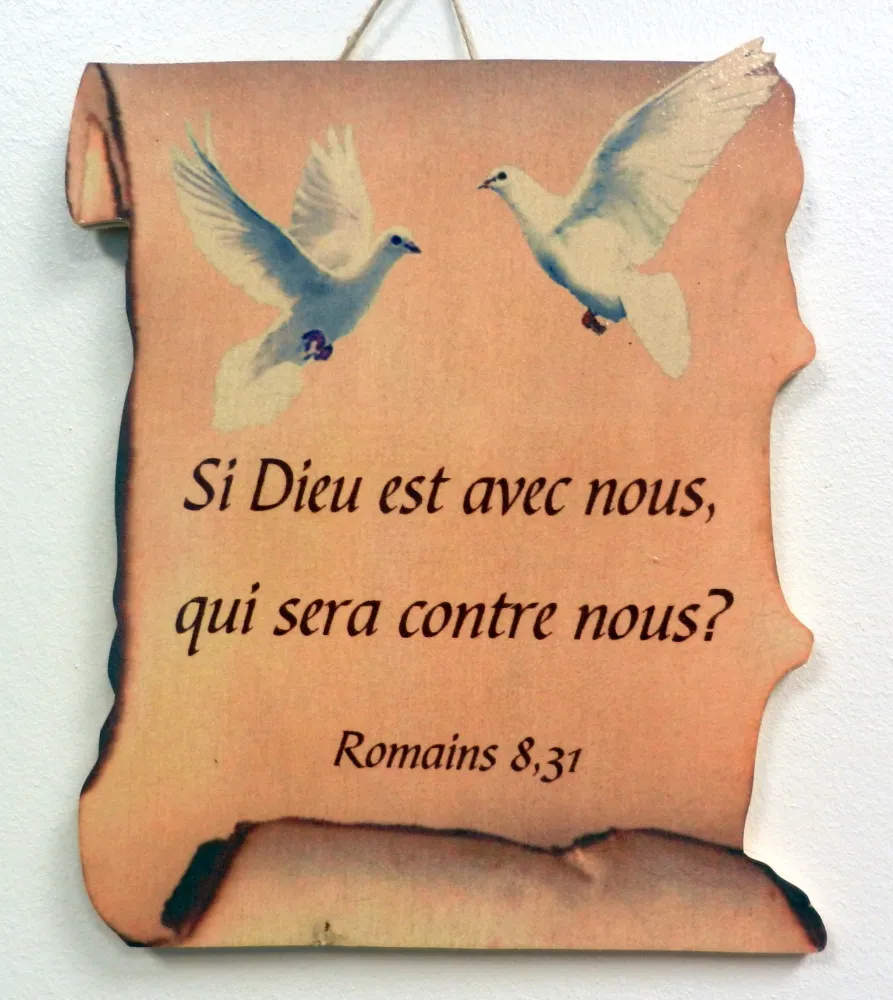 Bois parchemin, Si Dieu est avec nous, […] - Rm 8.31