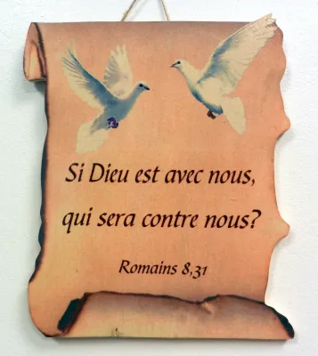 Bois parchemin, Si Dieu est avec nous, […] - Rm 8.31