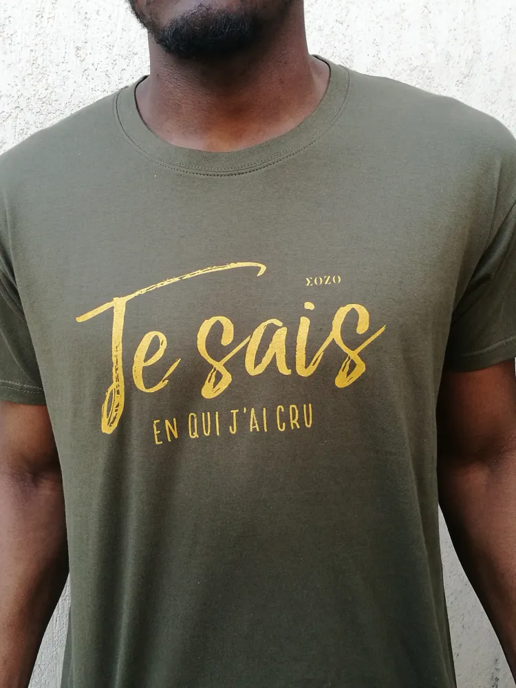 Je sais en qui j'ai cru 2 faces - T-Shirt army