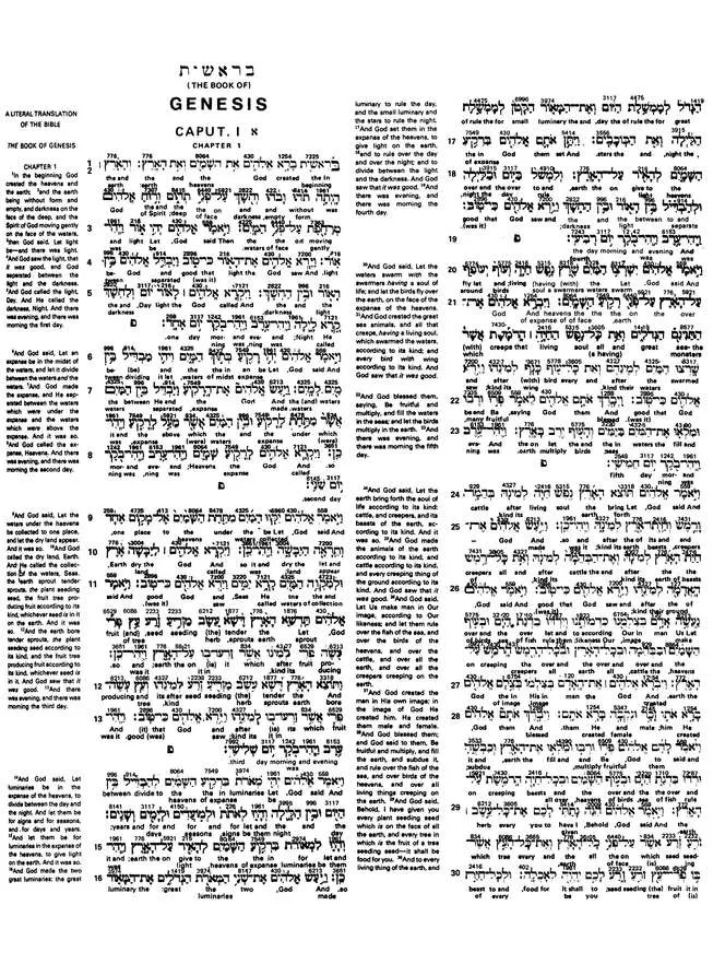 Interlinear Bible (The): Hebrew-Greek-English - Coded with Strong's Concordance Numbers,... Interlinear Bible (The): Hebrew-Greek-English - Coded with Strong's Concordance Numbers,...