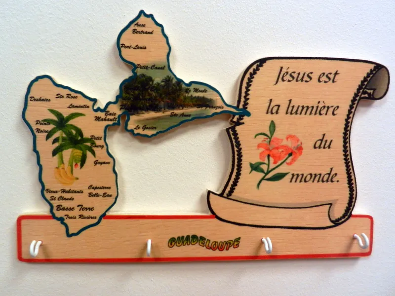 Accroche-clés Guadeloupe - Versets divers