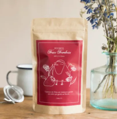Rooibos Fraise Framboise - Sachet 50g
