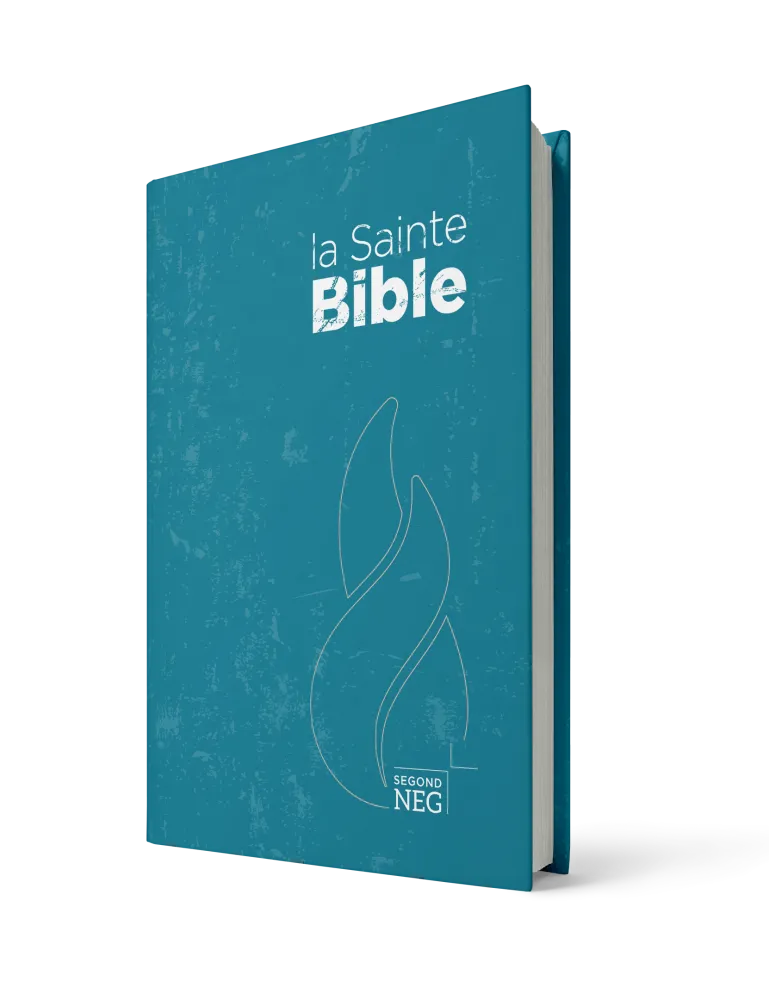 Segond NEG Bibel kompakt, französisch - bedrucktes Hardcover in Pazifikblau