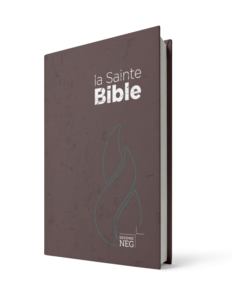 Segond NEG-Bibel, kompakt. Französisch - Hartcover Braun-Schokolade